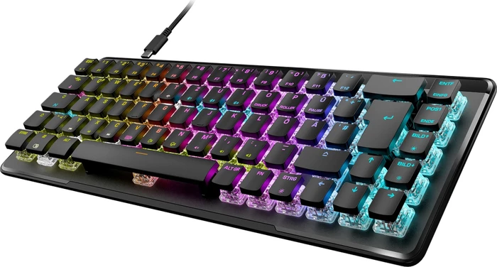 Turtle Beach Vulcan II Mini Air, schwarz, LEDs RGB, TITAN II OPTICAL RED, USB/Bluetooth, DE