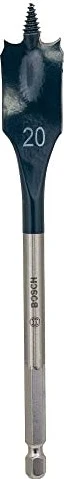 Bosch Professional SelfCut Speed Flachfräsbohrer, 20x152mm, 1 Stück
