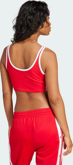 adidas Adicolor 3-Streifen Bustier better scarlet/white (Damen)