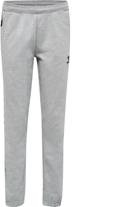 hummel Move Grid Cotton Trainingshose lang grey melange (Damen)