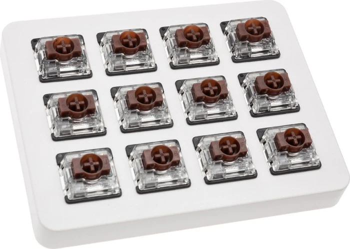 Keychron Gateron Low Profile Brown Switch Set, 12er-Pack