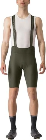Castelli Espresso Bibshort Fahrradhose kurz deep green (Herren)