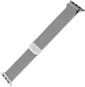 FIXED Mesh Strap für Apple Watch (38mm/40mm/41mm) silber