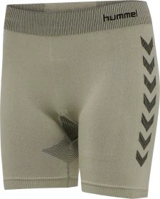 hummel Seamless Training Short Tights Hose kurz beige (Damen)
