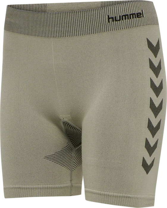 hummel Seamless Training Short Tights Hose kurz beige (Damen)