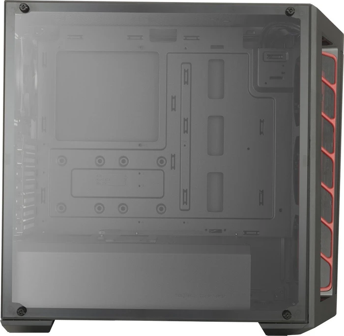 Cooler Master MasterBox MB511, rot, Acrylfenster