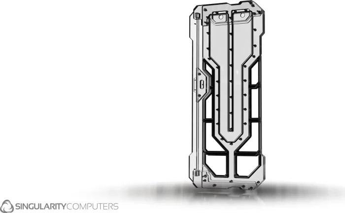Singularity Computers Spectre 4 Aevum Elite, Silver, Distro-Plate, Verteilerplatte (SC-SPEC4-AEV-EL) – Bild 2 von 4