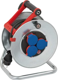 Brennenstuhl Garant S Kabeltrommel, Schuko auf 3x Schuko, 25m, IP44, AT-N05V3V3-F 3G1,5