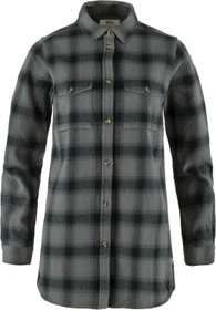 Fjällräven Övik Twill Hemd langarm iron grey/grey (Damen)