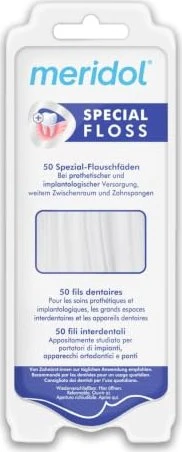 Meridol special-floss Zahnseide, 50 Stück
