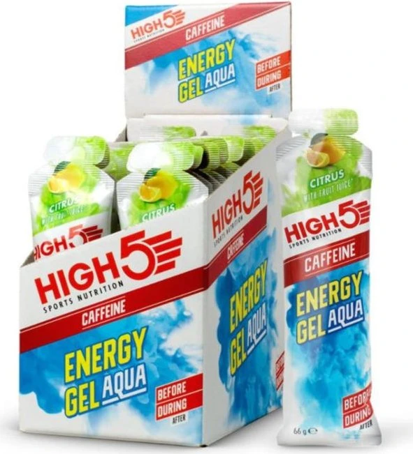 High5 Energy Gel Aqua Caffeine 1.32kg (20x 66g)