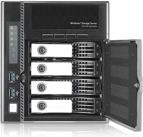 Thecus W4000, 2GB RAM, 2x RJ-45 1000Base-T, 2x USB-A 3.0