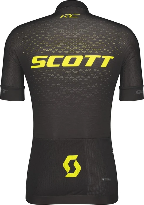 Scott RC Pro Trikot kurzarm black/sulphur yellow (Herren)