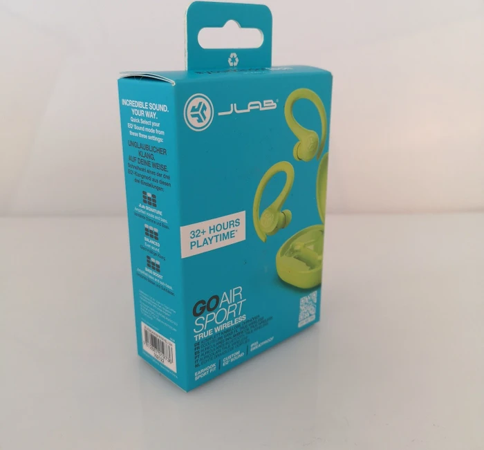 JLab Go Air Sport neon yellow (IEUEBGAIRSPRTRYEL124)