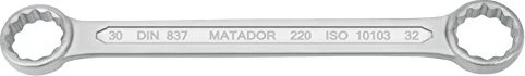 Matador 0220 Doppelringschlüssel, 30/32x320mm