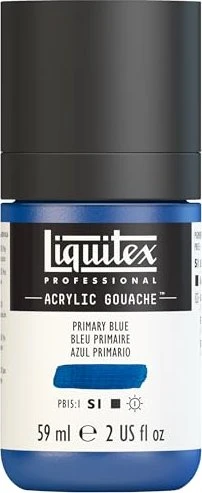 Liquitex Professional Acrylic Gouache primary blue, 59ml