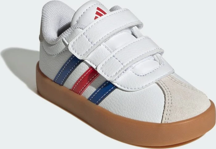adidas VL Court 3.0 cloud white/royal blue/better scarlet (Junior)