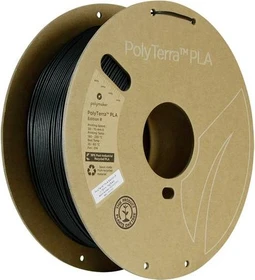 Polymaker PolyTerra, schwarz, Spule, 1.75mm, 1.00kg