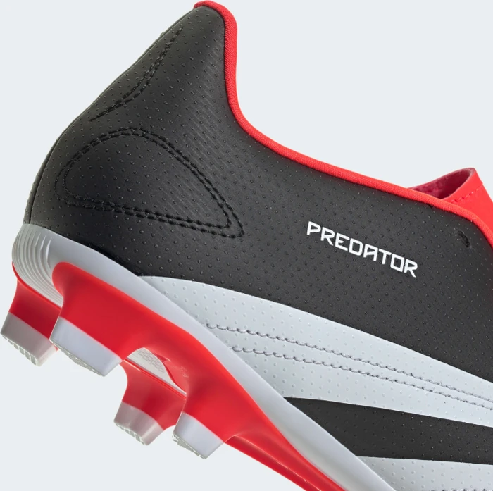 adidas Predator Club FXG core black/cloud white/solar red