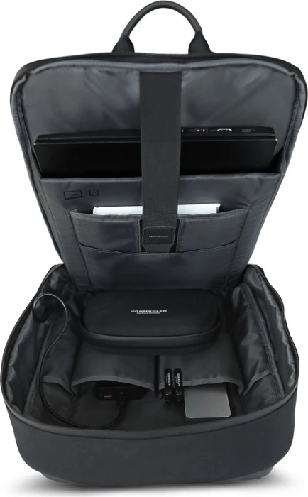 Vonmählen Horizon Tech Bag Notebook-Rucksack 20 Liter, schwarz
