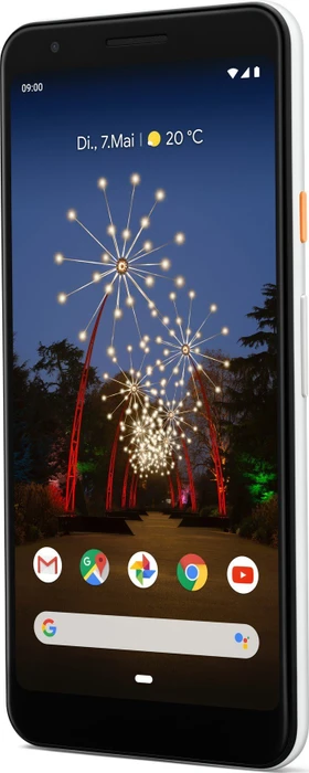 Google Pixel 3a XL clearly white