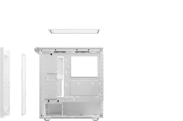 be quiet! Pure Base 501 Airflow White, schallgedämmt