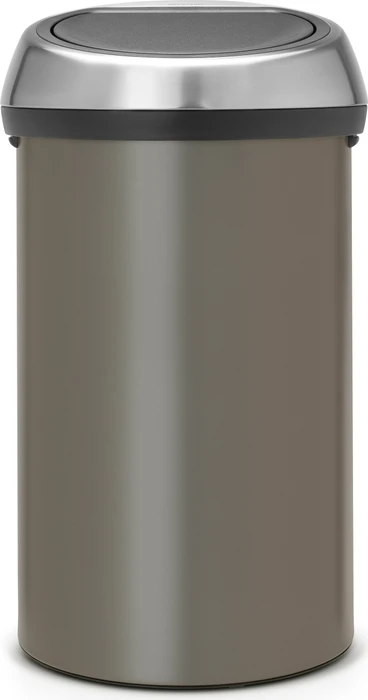 Brabantia Touch Bin 60l platinum