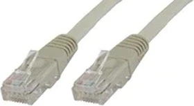 MicroConnect Patchkabel, Cat5e, U/UTP, RJ-45/RJ-45, 1m, grau, 10er-Pack