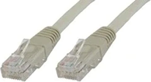 MicroConnect Patchkabel, Cat5e, U/UTP, RJ-45/RJ-45, 1m, grau, 10er-Pack