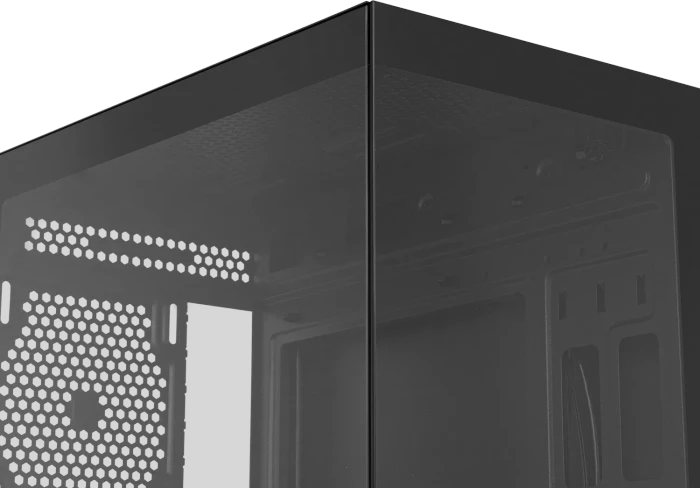 Nox Xtreme Hummer Vision Black, schwarz, Glasfenster