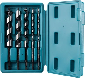 Makita Schlangenbohrer-Sortiment inkl. Werkzeugbox, 5-tlg.