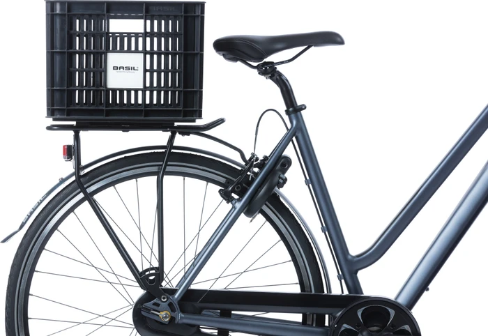 Basil Crate M Fahrradkorb schwarz