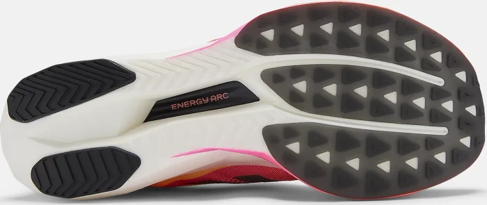 New Balance FuelCell SuperComp Elite v5 tangerine heat/white peach/pink heat (Damen)