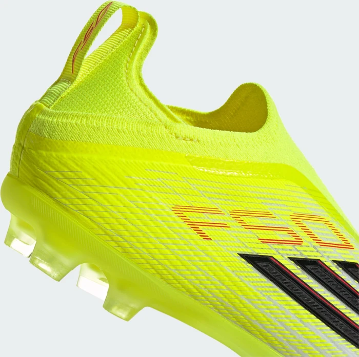 adidas F50 Elite Laceless FG team solar/core black/lucid red (Junior)