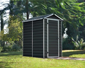 Palram Canopia Skylight 4x6 Gerätehaus dunkelgrau