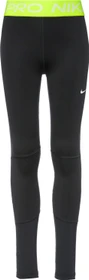 Nike Pro Dri-FIT Hose lang black/volt/white (Junior)