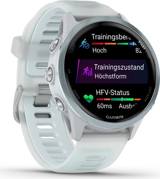 Garmin Forerunner 570 42mm cloud blue aluminium/translucent whitestone/cloud blue