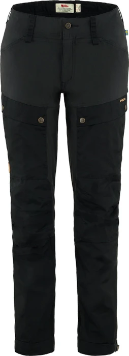 Fjällräven Keb Hose lang schwarz (Damen)