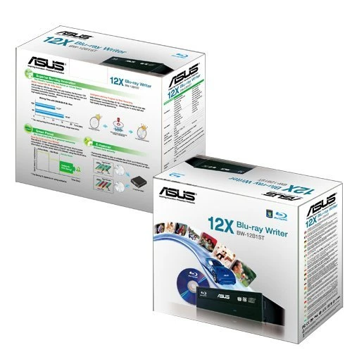 ASUS BW-12B1ST schwarz, SATA, retail