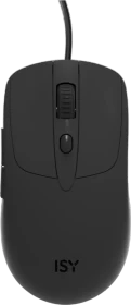 ISY ICM-3300 Wired Mouse schwarz, USB (504408)