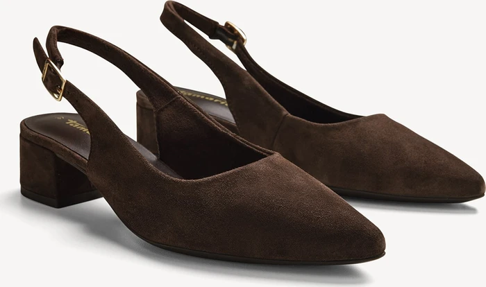 Tamaris Leder Slingpumps braun (Damen)