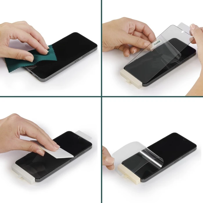 Hama Handy-Schutzglas Super Hybrid für Samsung Galaxy S25