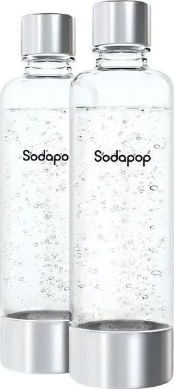 Sodapop Cooper Pro & Logan PET Duo-Pack Sodaflasche 850ml, 2 Stück
