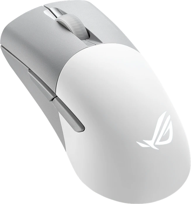ASUS ROG Keris Wireless AimPoint Moonlight White, USB/Bluetooth