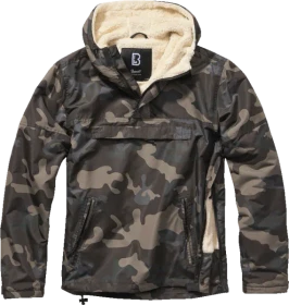 Brandit Windbreaker Sherpa Anorak darkcamo (Herren)