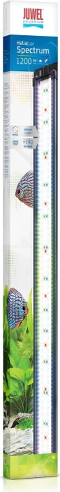 Juwel HeliaLux Spectrum, EasyFit WRGB Aquarienbeleuchtung mit getrennt steuerbaren Farbkanälen und optionaler Simulation von Tagesverlauf und Wetter