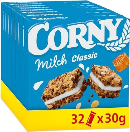 Corny Milch Müsliriegel Classic 960g (32x 30g)