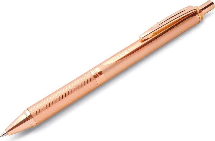 Pentel EnerGel Sterling BL407 Gelroller rosegold, Geschenkbox