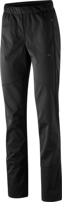 Gonso Adventure Hybrid Softshell Fahrradhose lang schwarz (Damen)