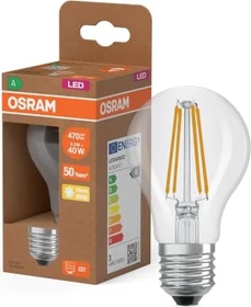 Osram LED SUPERSTAR+ CLASSIC A FIL 40 EECA 2.2W/827 E27, 1 Stück